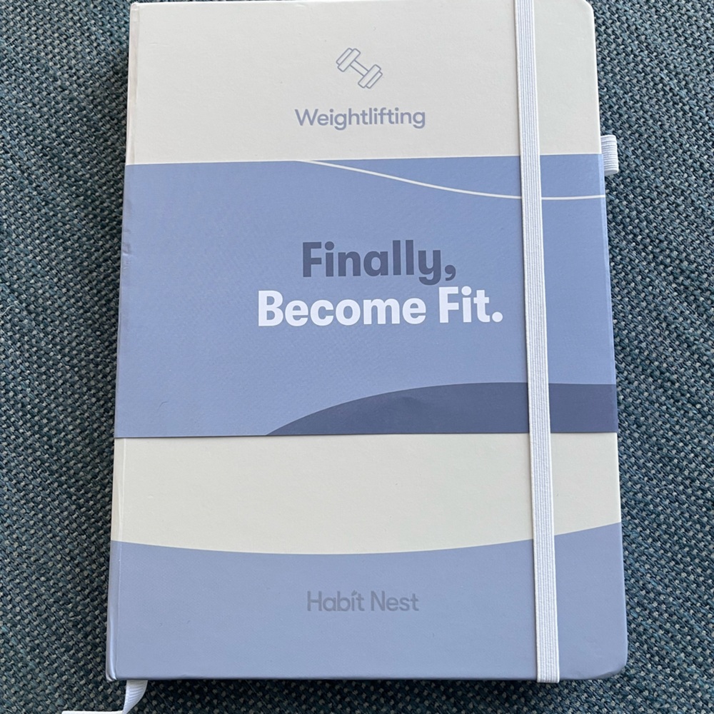 NEW Habit Nest Weightlifting Journal